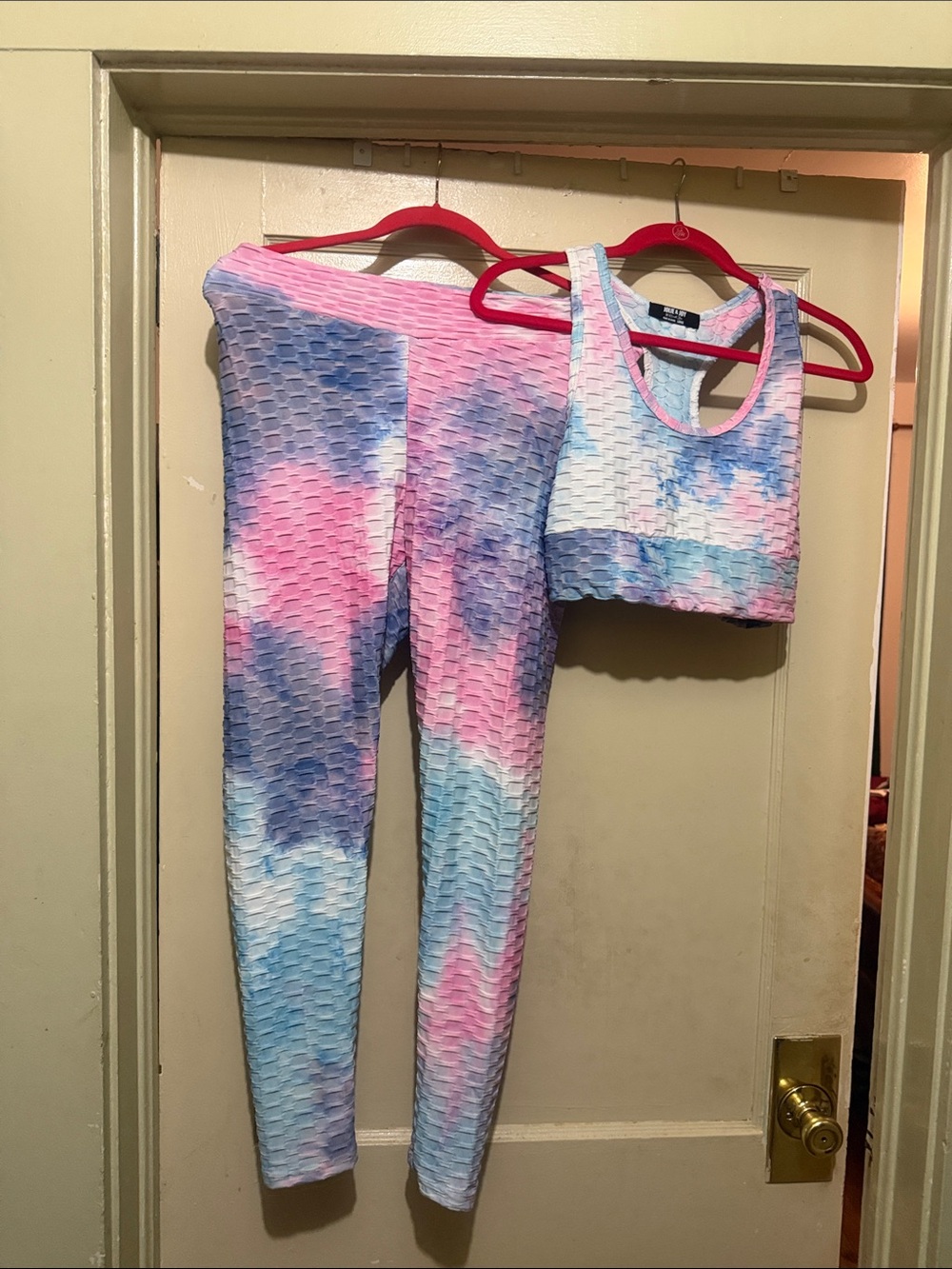 Bundle Tie-Dye Set $ black Leggings